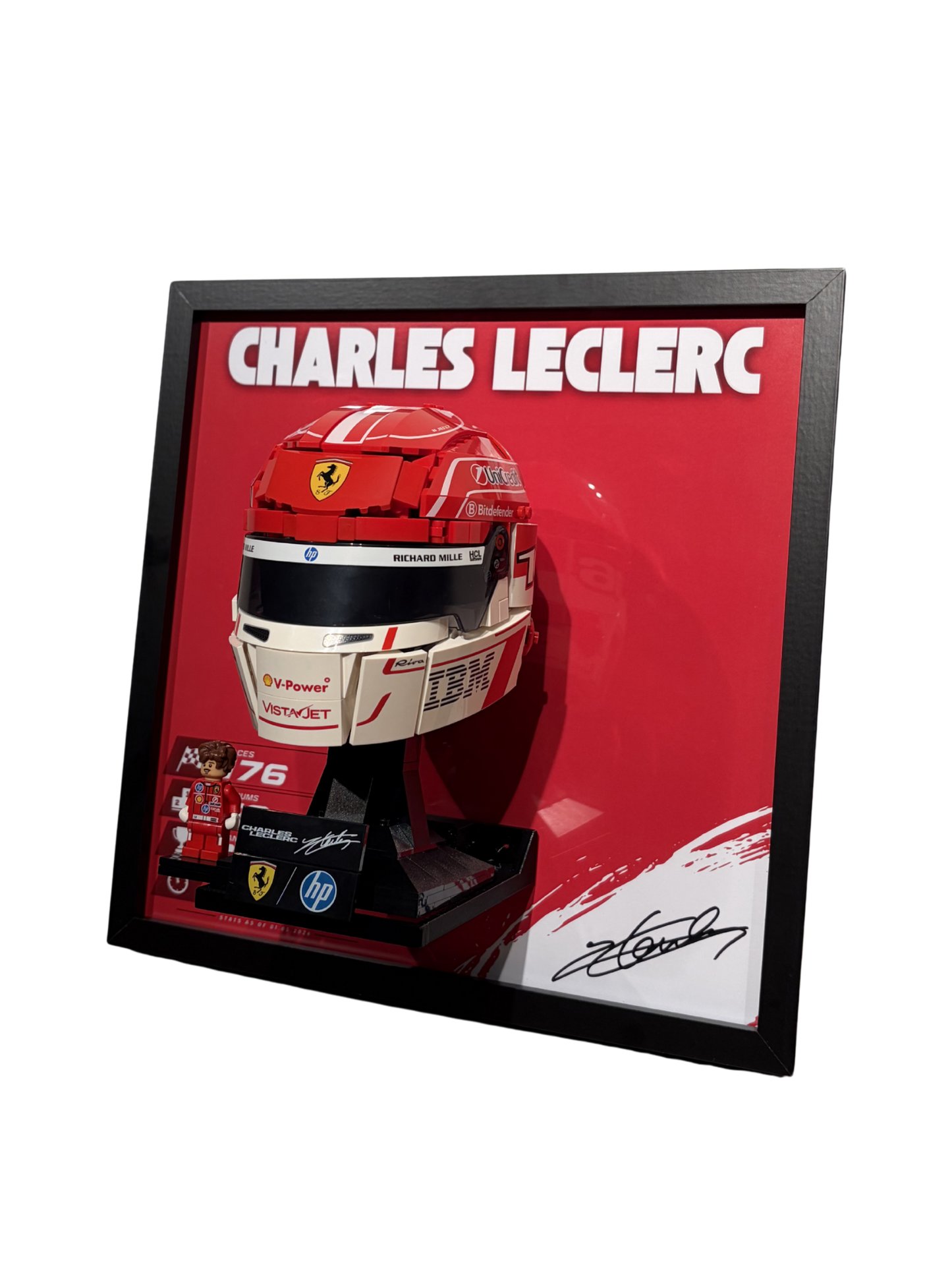 Helmet Frame Charles Leclerc (43014)