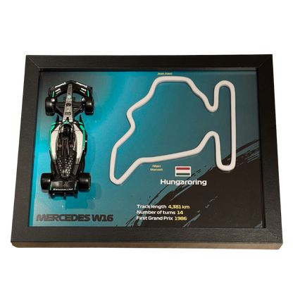 Ramka z Modelem F1 – Twój Zespół i Tor