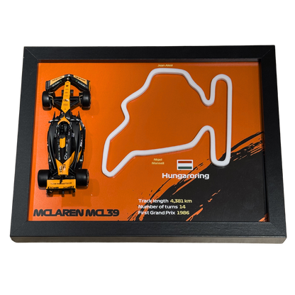 Ramka z Modelem F1 – Twój Zespół i Tor