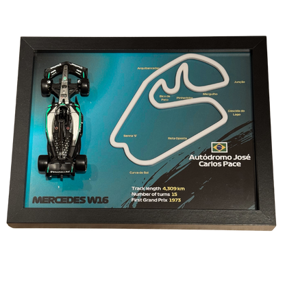 Ramka z Modelem F1 – Twój Zespół i Tor