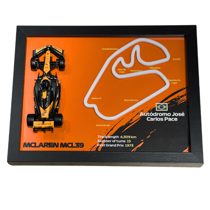 Ramka z Modelem F1 – Twój Zespół i Tor