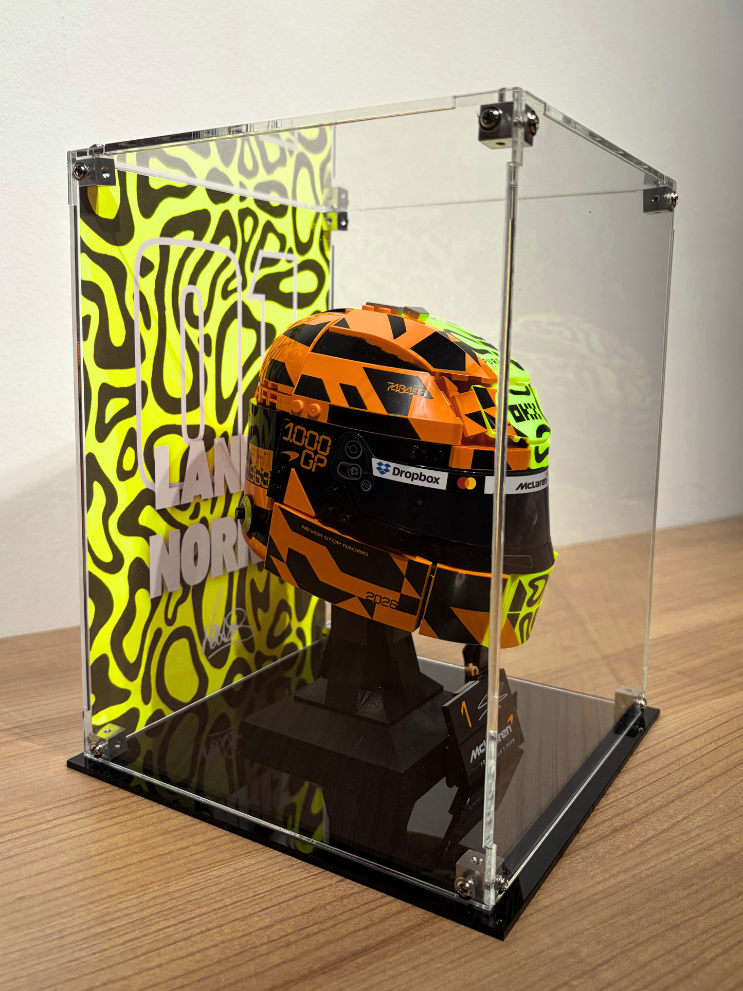 Lando Norris McLaren Helmet Display Case (43023)