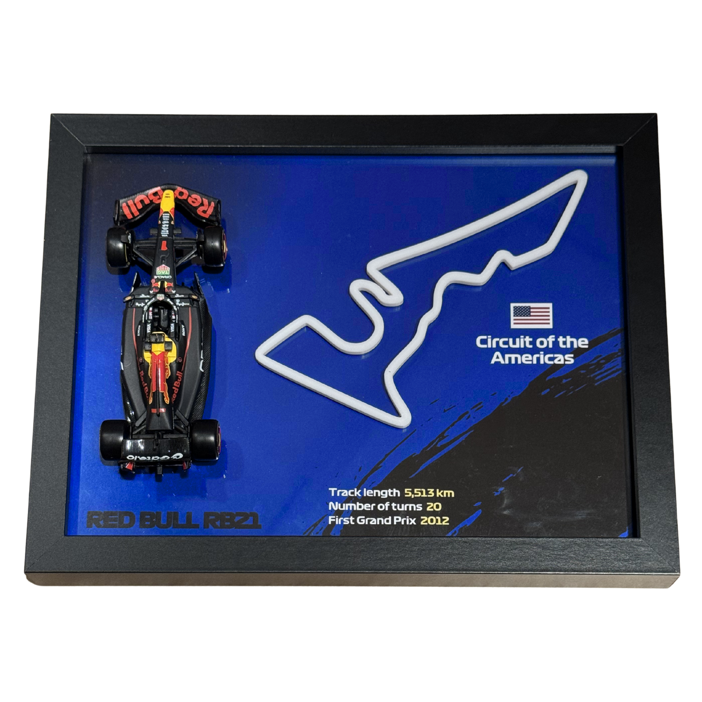 Ramka z Modelem F1 – Twój Zespół i Tor