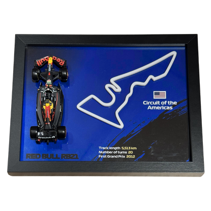 Ramka z Modelem F1 – Twój Zespół i Tor