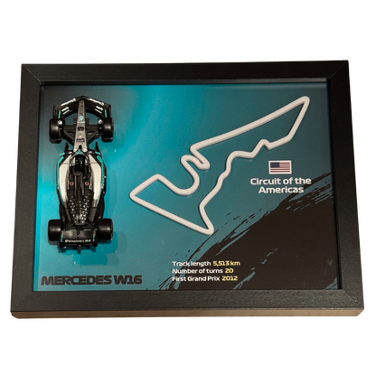 Ramka z Modelem F1 – Twój Zespół i Tor