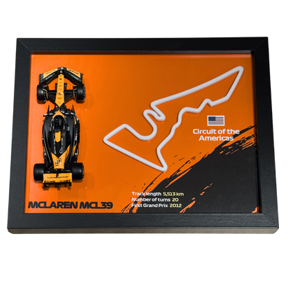 Ramka z Modelem F1 – Twój Zespół i Tor