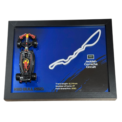 Ramka z Modelem F1 – Twój Zespół i Tor