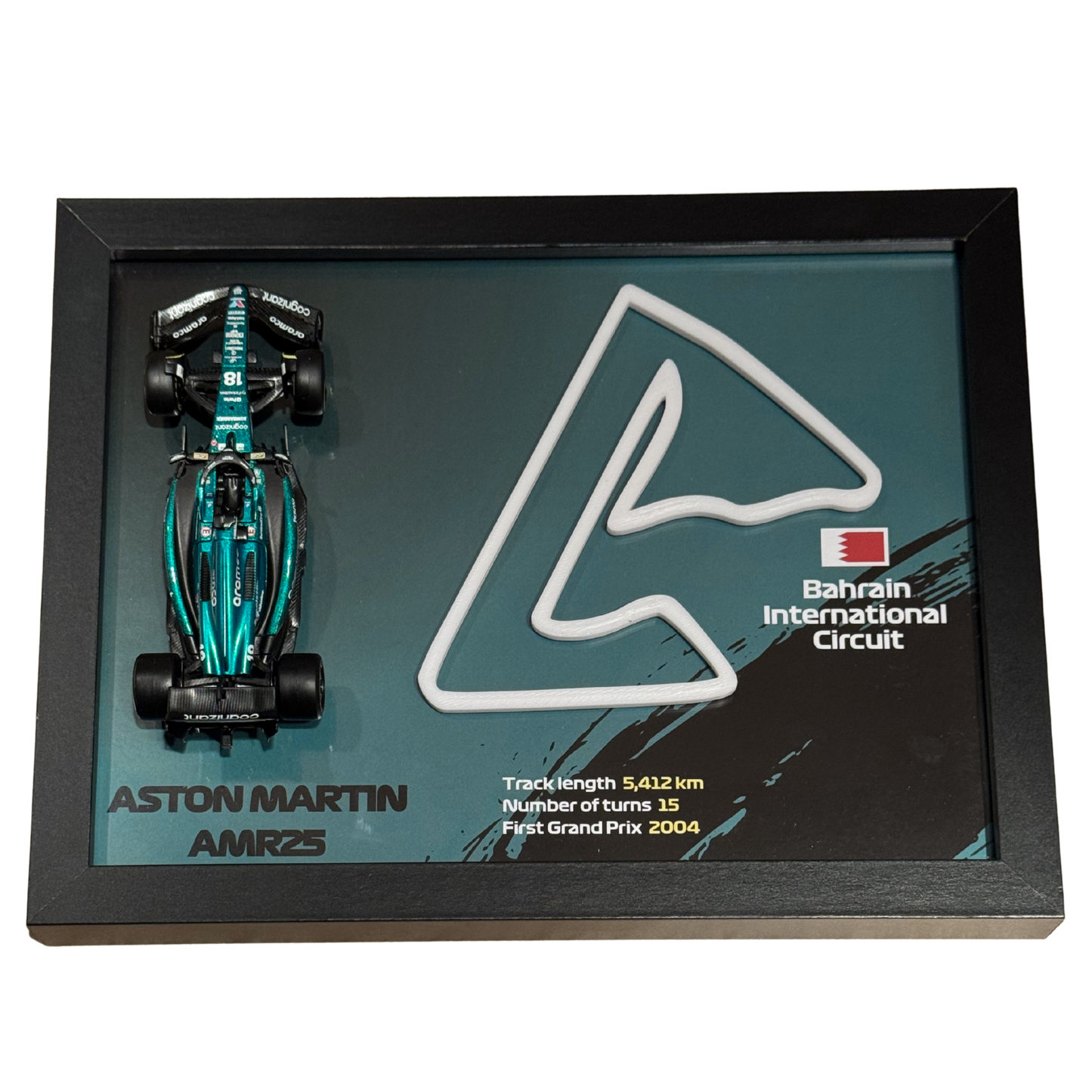 Ramka z Modelem F1 – Twój Zespół i Tor