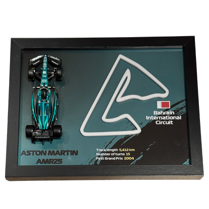 Ramka z Modelem F1 – Twój Zespół i Tor