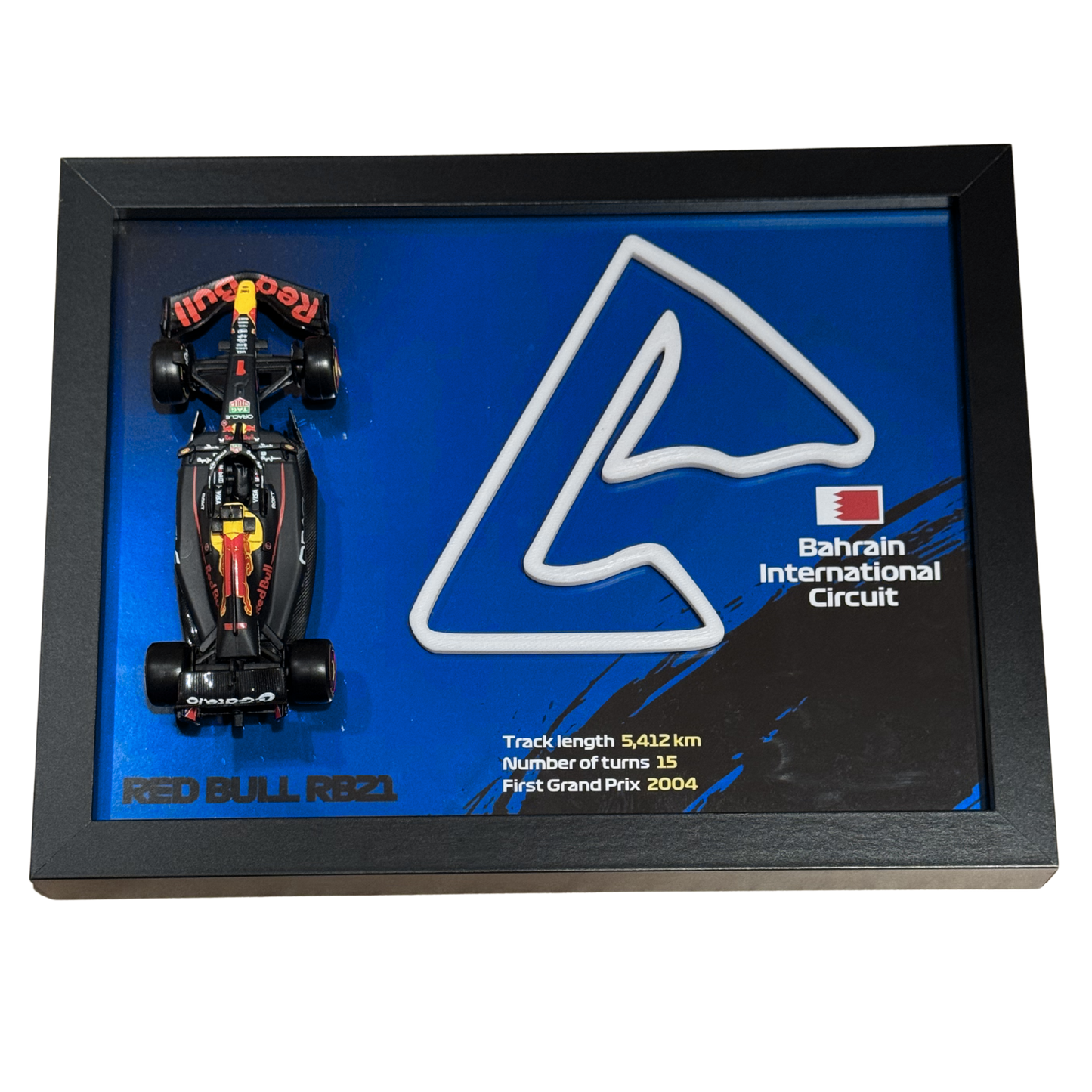 Ramka z Modelem F1 – Twój Zespół i Tor