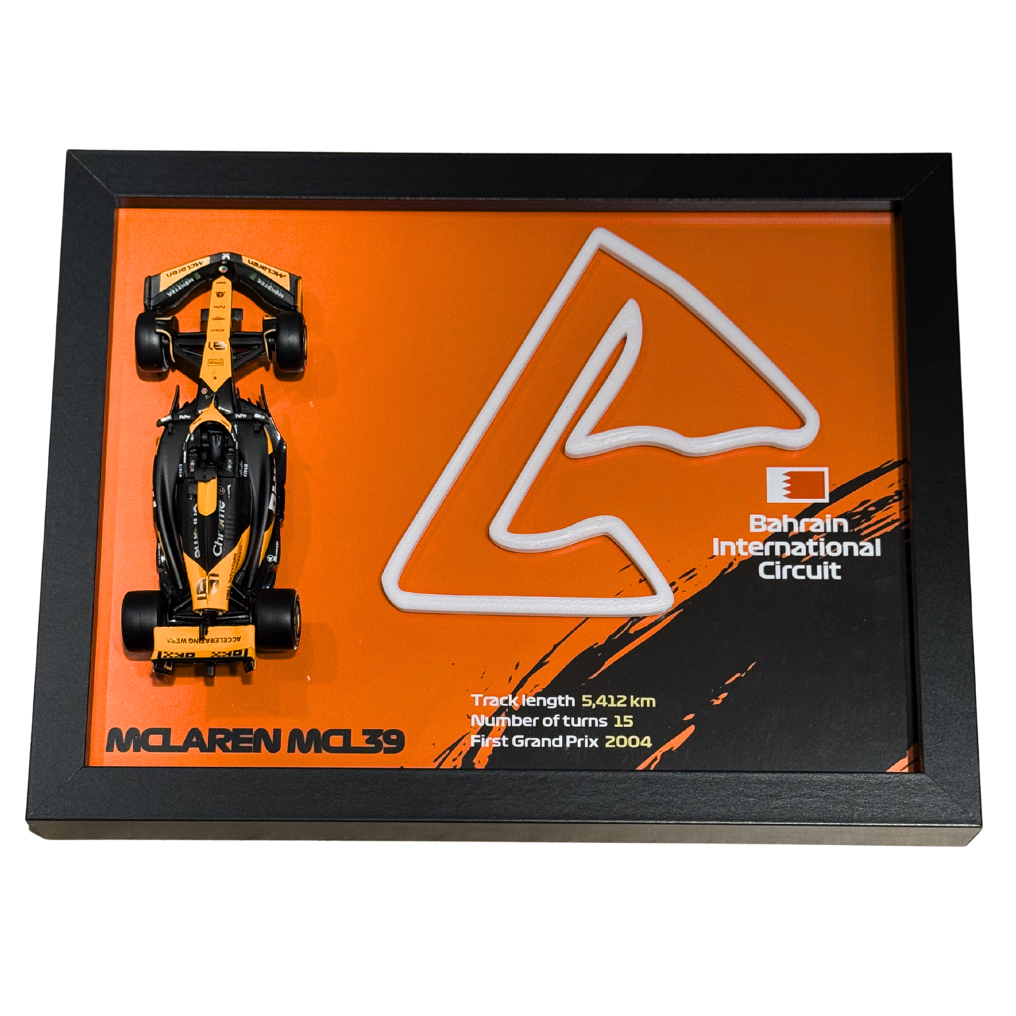 Ramka z Modelem F1 – Twój Zespół i Tor