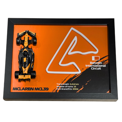 Ramka z Modelem F1 – Twój Zespół i Tor