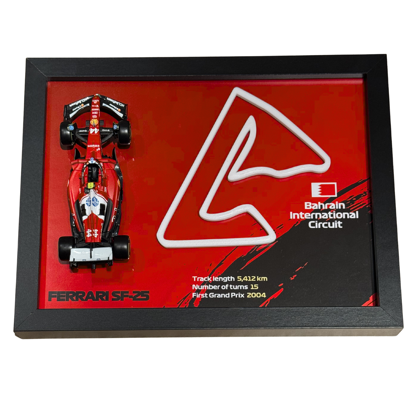 Ramka z Modelem F1 – Twój Zespół i Tor