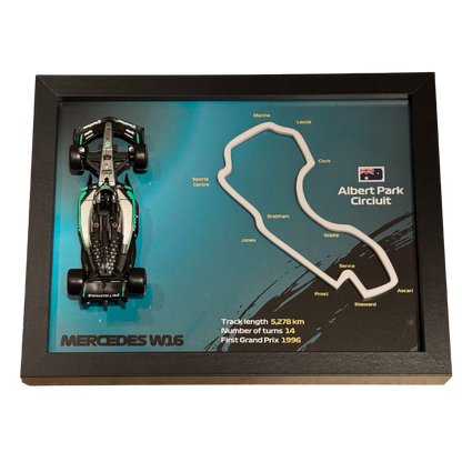 Ramka z Modelem F1 – Twój Zespół i Tor