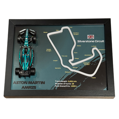 Ramka z Modelem F1 – Twój Zespół i Tor