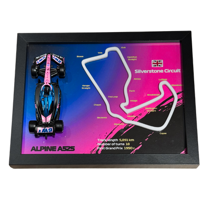 Ramka z Modelem F1 – Twój Zespół i Tor