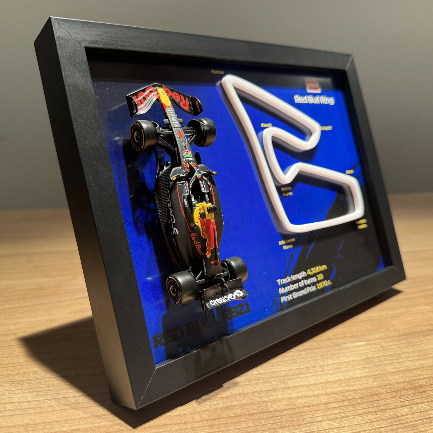 Ramka z bolidem Red Bull - Red Bull Ring