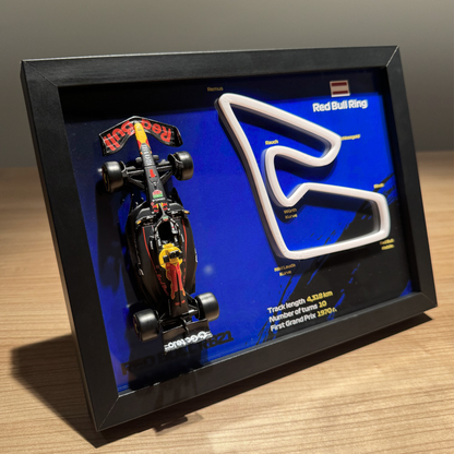Ramka z bolidem Red Bull - Red Bull Ring