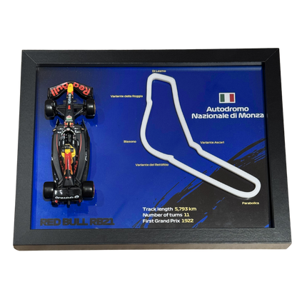 Ramka z Modelem F1 – Twój Zespół i Tor