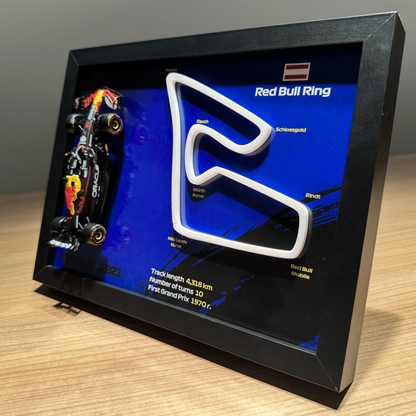Ramka z bolidem Red Bull - Red Bull Ring
