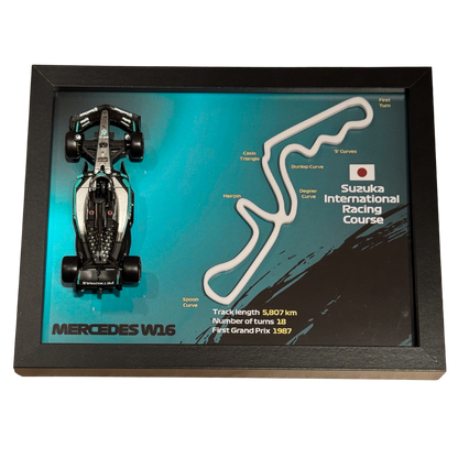 Ramka z Modelem F1 – Twój Zespół i Tor