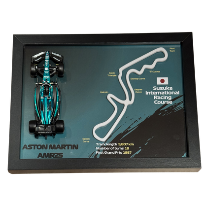 Ramka z Modelem F1 – Twój Zespół i Tor