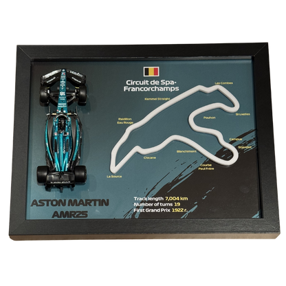 Ramka z Modelem F1 – Twój Zespół i Tor