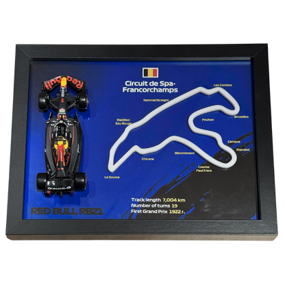 Ramka z Modelem F1 – Twój Zespół i Tor