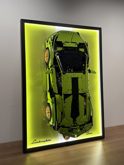 Lamborghini Sian LED frame
