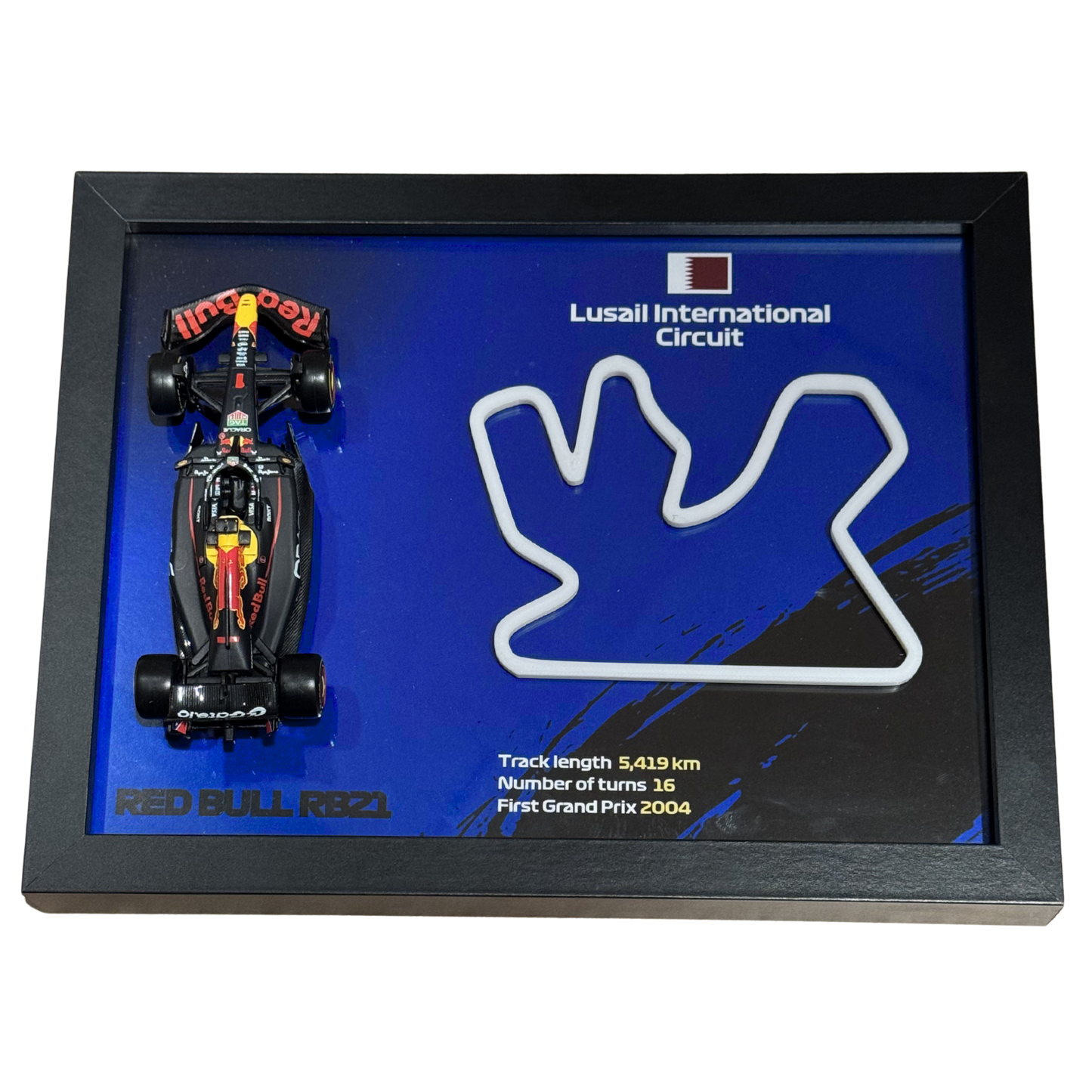 Ramka z Modelem F1 – Twój Zespół i Tor