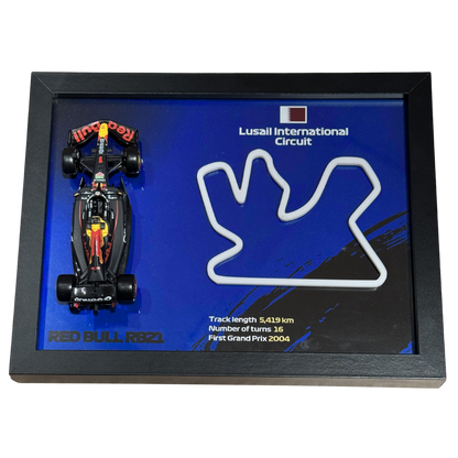 Ramka z Modelem F1 – Twój Zespół i Tor