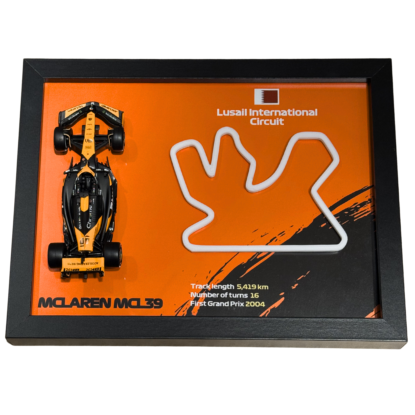 Ramka z Modelem F1 – Twój Zespół i Tor