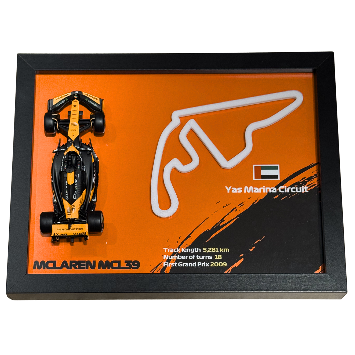 Ramka z Modelem F1 – Twój Zespół i Tor