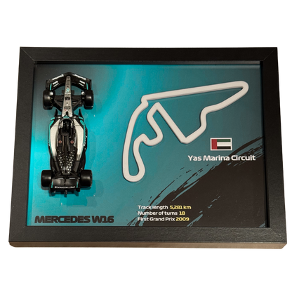 Ramka z Modelem F1 – Twój Zespół i Tor