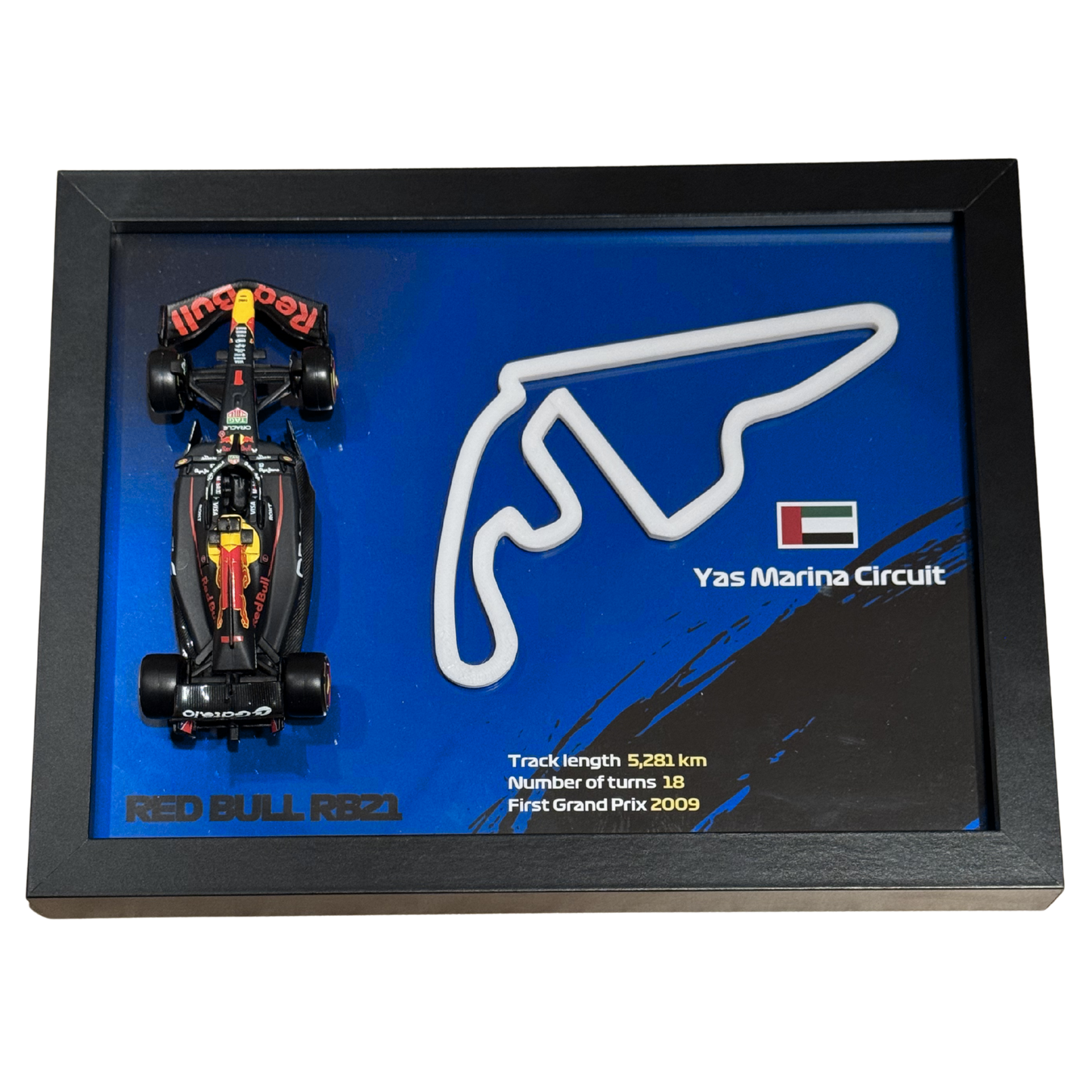 Ramka z Modelem F1 – Twój Zespół i Tor