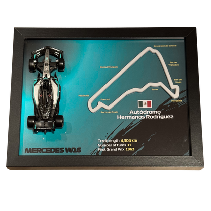 Ramka z Modelem F1 – Twój Zespół i Tor