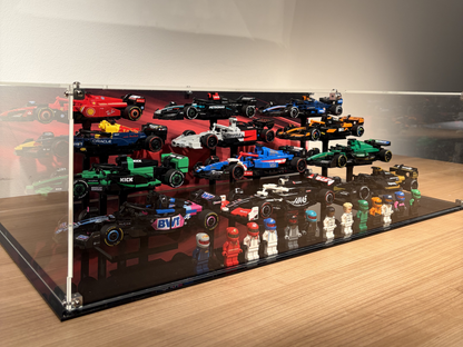Display case for 12 F1 models