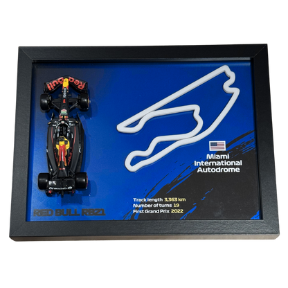 Ramka z Modelem F1 – Twój Zespół i Tor