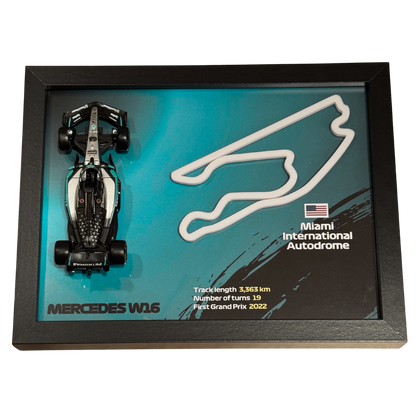 Ramka z Modelem F1 – Twój Zespół i Tor