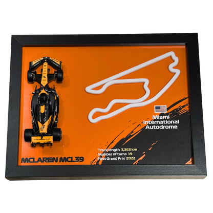 Ramka z Modelem F1 – Twój Zespół i Tor