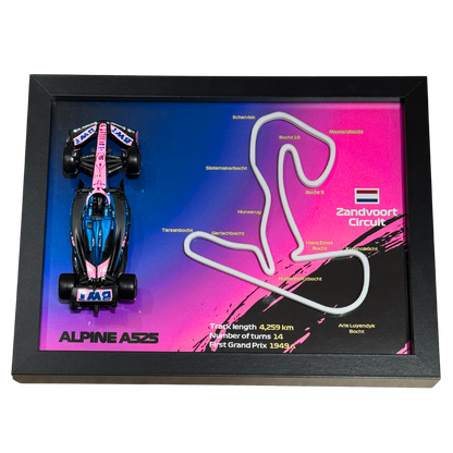 Ramka z Modelem F1 – Twój Zespół i Tor