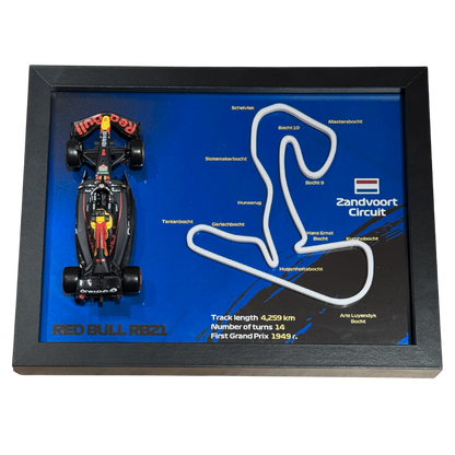 Ramka z Modelem F1 – Twój Zespół i Tor