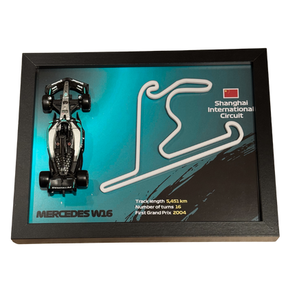 Ramka z Modelem F1 – Twój Zespół i Tor