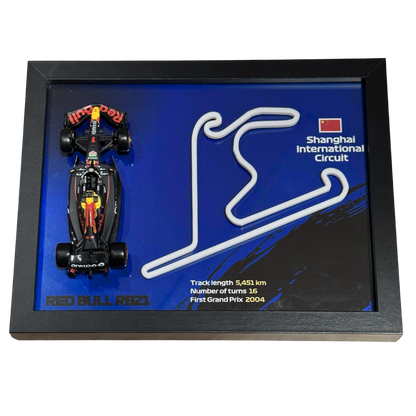 Ramka z Modelem F1 – Twój Zespół i Tor