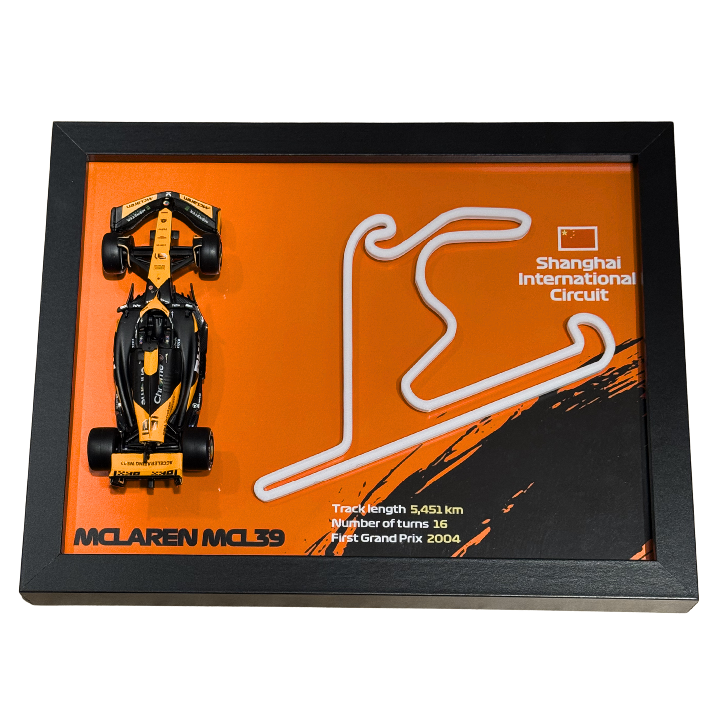 Ramka z Modelem F1 – Twój Zespół i Tor