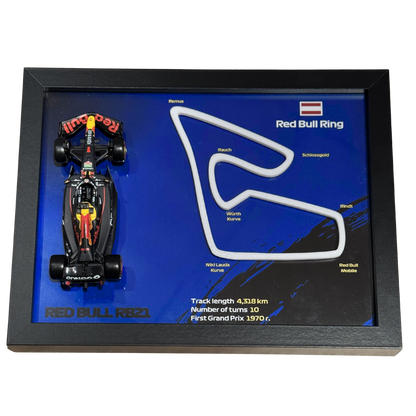 Ramka z bolidem Red Bull - Red Bull Ring