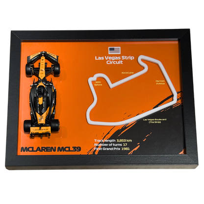 Ramka z Modelem F1 – Twój Zespół i Tor