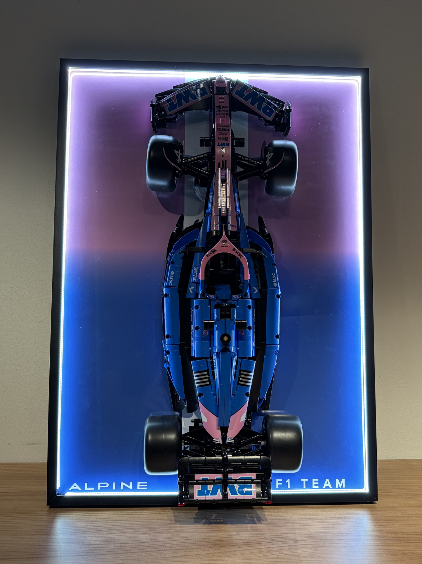 LED Frame CaDa BWT Alpine F1 Team A525 (C64012W)