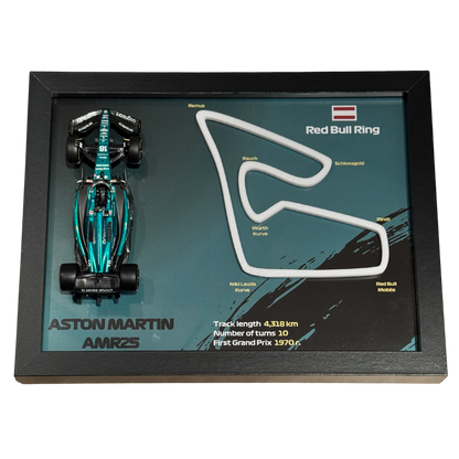 Ramka z Modelem F1 – Twój Zespół i Tor