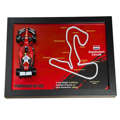 Ramka z Modelem F1 – Twój Zespół i Tor